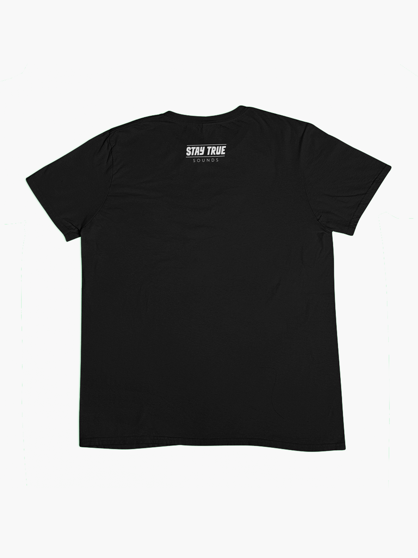 Stay True Sounds - Plain Logo T (Black)